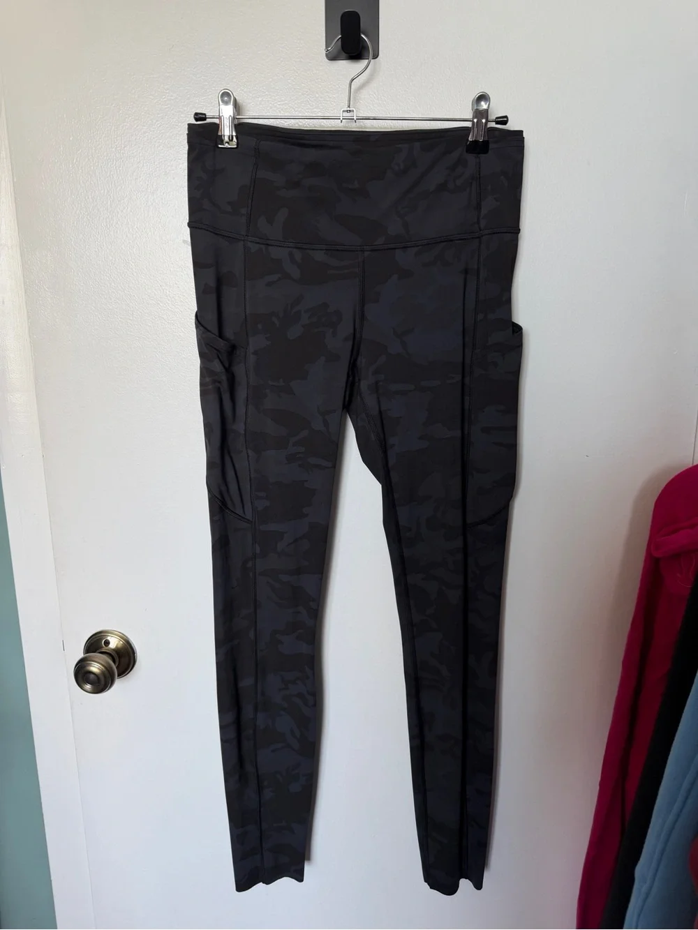 Lululemon Fast and Free Tight Incognito Camo Multi Grey